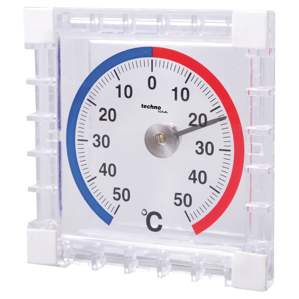 TechnoLine WS_7008 Thermometer Temperatur weiß-grau